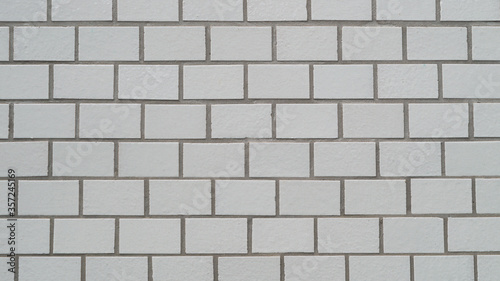 white brick wall as texture background