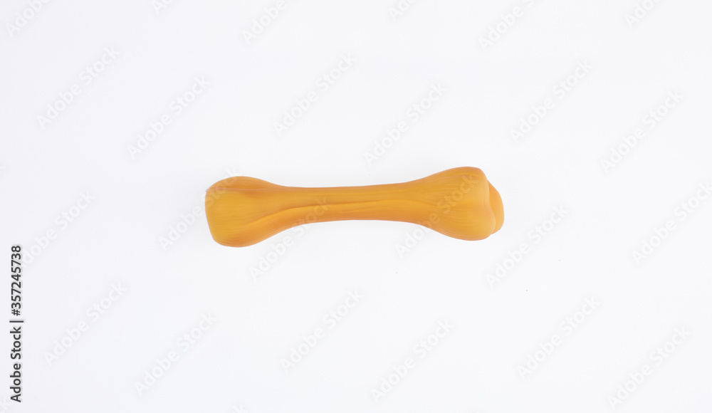 toy bone for dogs isolated on white background toy bone for dogs isolated on white background