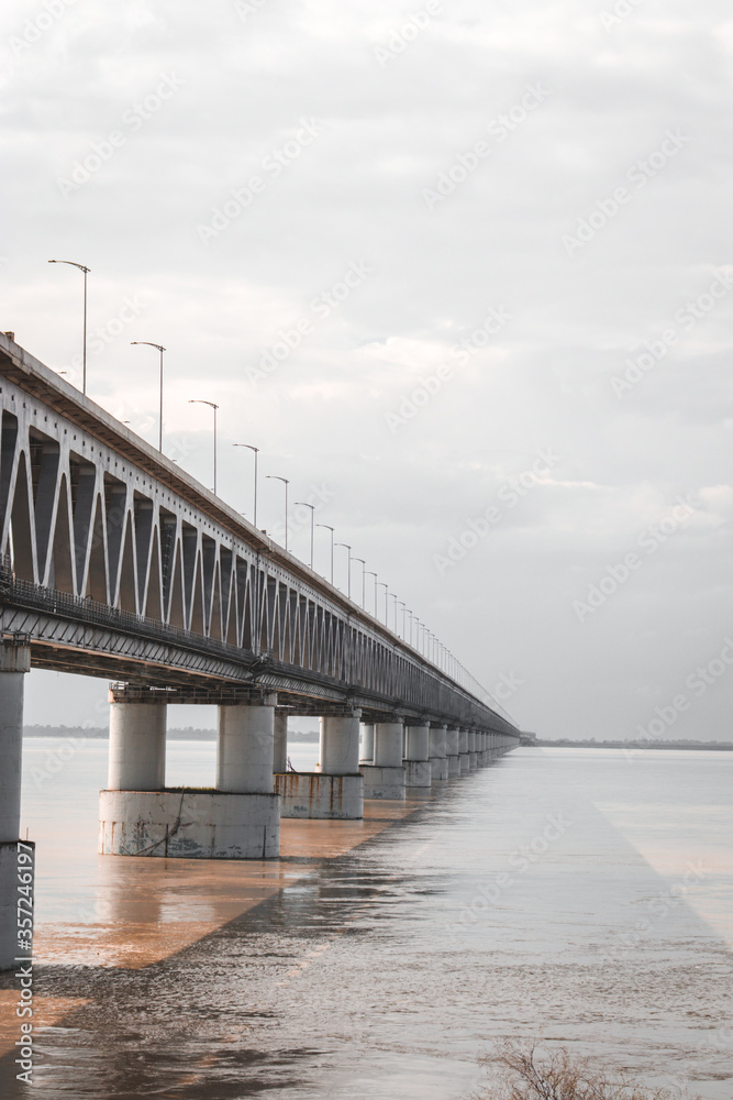 Bogibeel bridge - the longest double decker bridge in india.