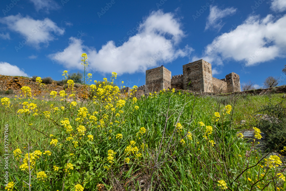 Castelo de Monsaraz,  Monumento Nacional, Monsaraz, Distrito de Évora, Alentejo, Portugal