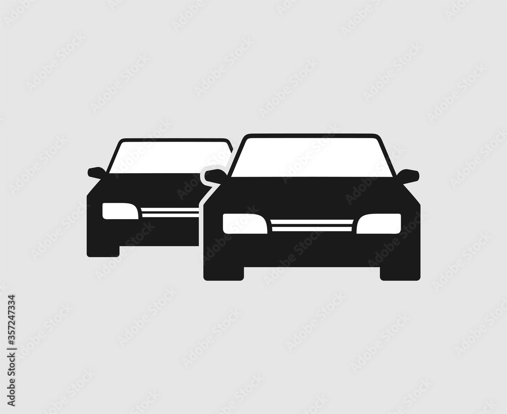 Creative design of car icon