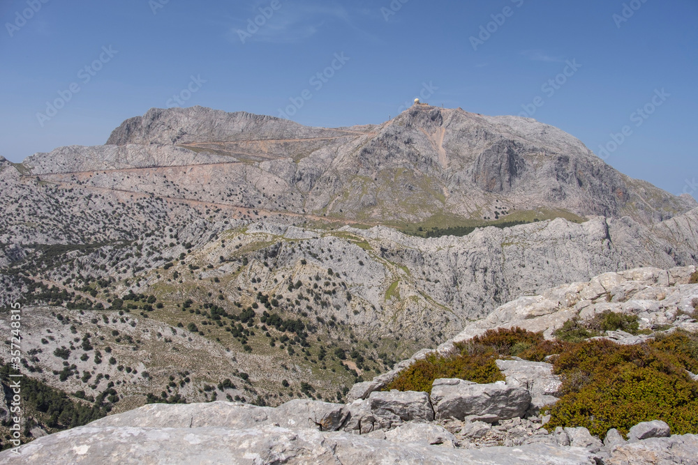 Puig Major de Son Torrella, 1.445 m, Escorca, Paraje natural de la Serra de Tramuntana, Mallorca, balearic islands, Spain