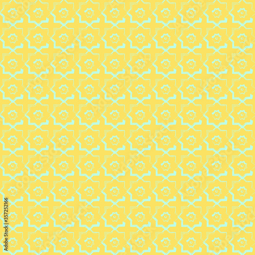 repeated geometrical patterns made by traditional geometric islamic figures in grunge style. it can be used as cover page, banner, fabric pattern, greeting card
