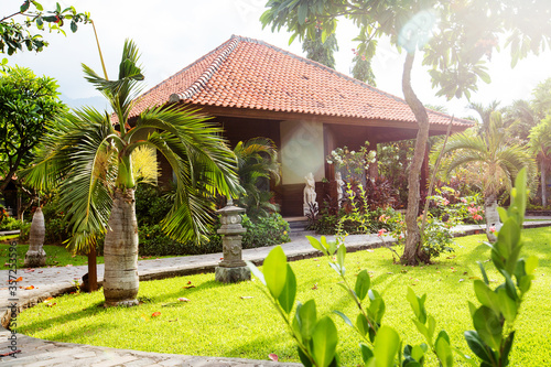 Hotel on the Bali island