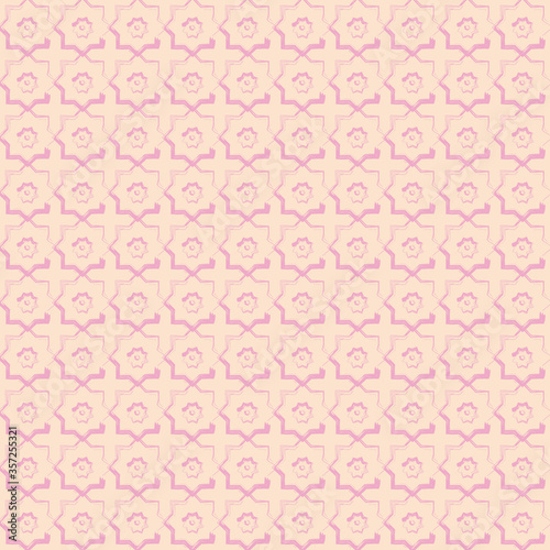 repeated geometrical patterns made by traditional geometric islamic figures in grunge style. it can be used as cover page, banner, fabric pattern, greeting card