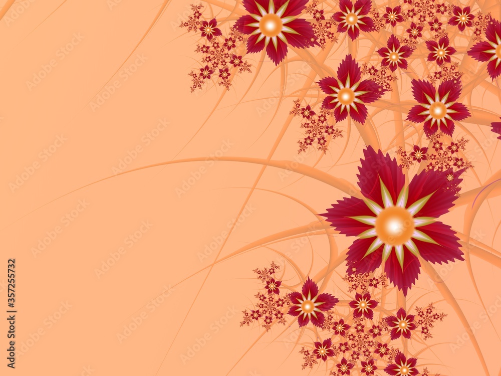 Original and futuristic background with fractal flower. Bright colorful fractal flower, digital artwork for creative graphic design. Multicolored background. Original and futuristic background with fractal flower. Bright colorful fractal flower, digital artwork for creative graphic design. Multicolored background.