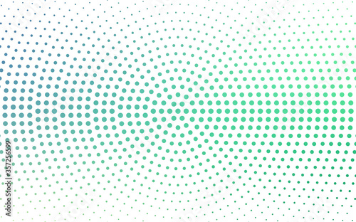 Light Blue, Green vector template with circles.