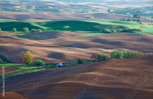 View of rolling landscape