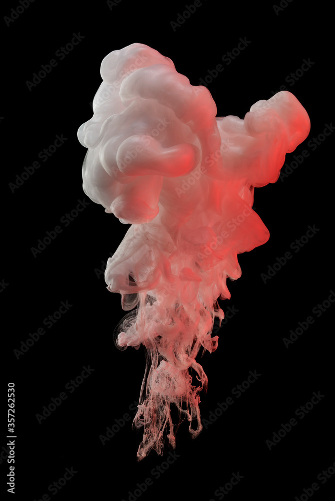 Red smoke cloud Red smoke cloud