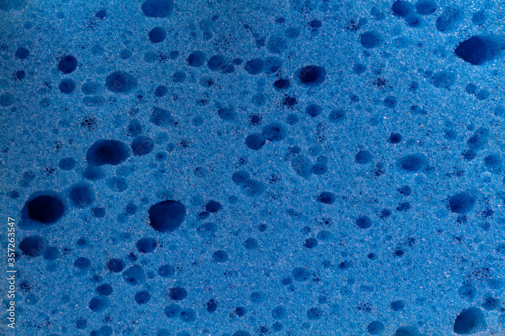 Blue sponge pattern, background, texture Blue sponge pattern, background, texture
