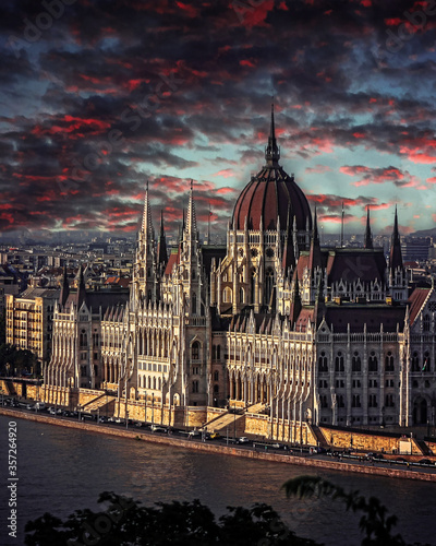 Hungary, Budapest - Parliament - arhitecture, old or new, public buildings, houses, facades, citiy, travel, holiday, cityscapes, streets