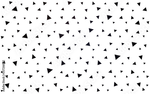 Dark Gray vector abstract polygonal background.