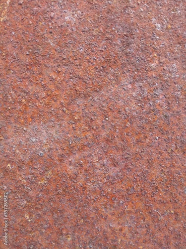 texture of old rusty iron surface