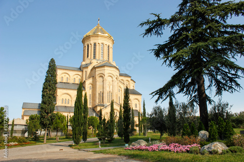 An outside view of the cathedral