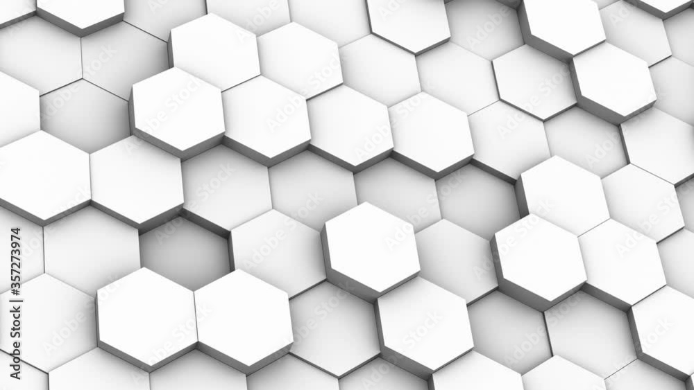 Loopable Honeycomb hexagon shape animated pattern