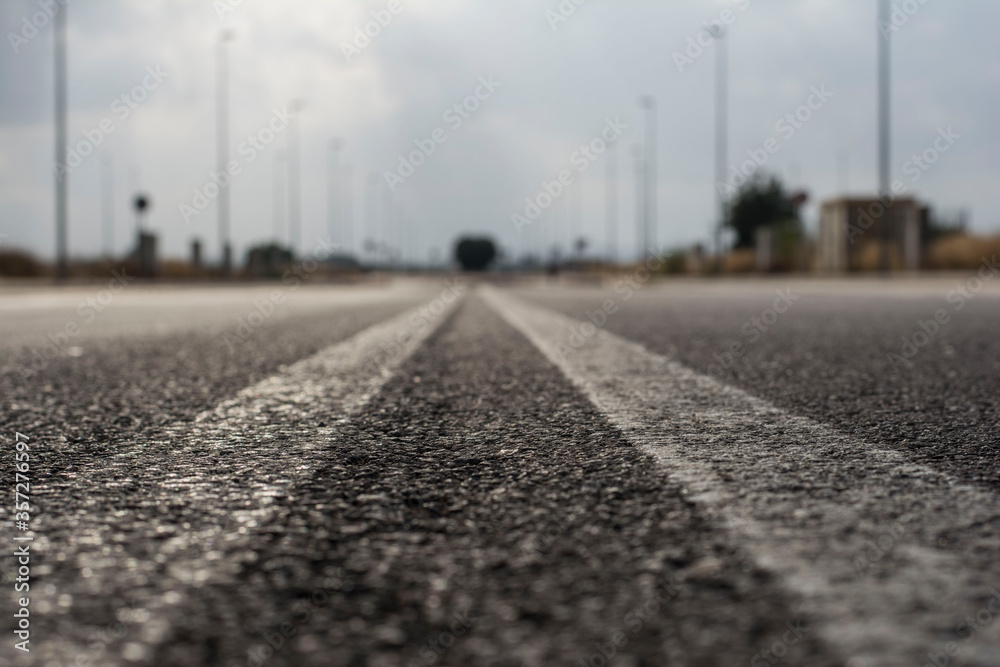 Fototapeta premium carretera desierta