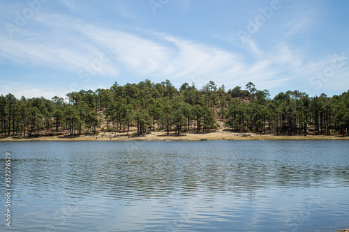 Obraz na płótnie Lago de arareko w salonie