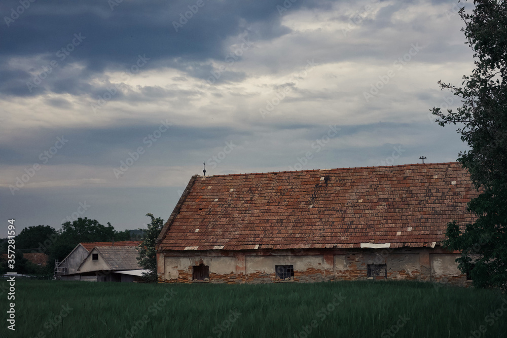 old abandoned house