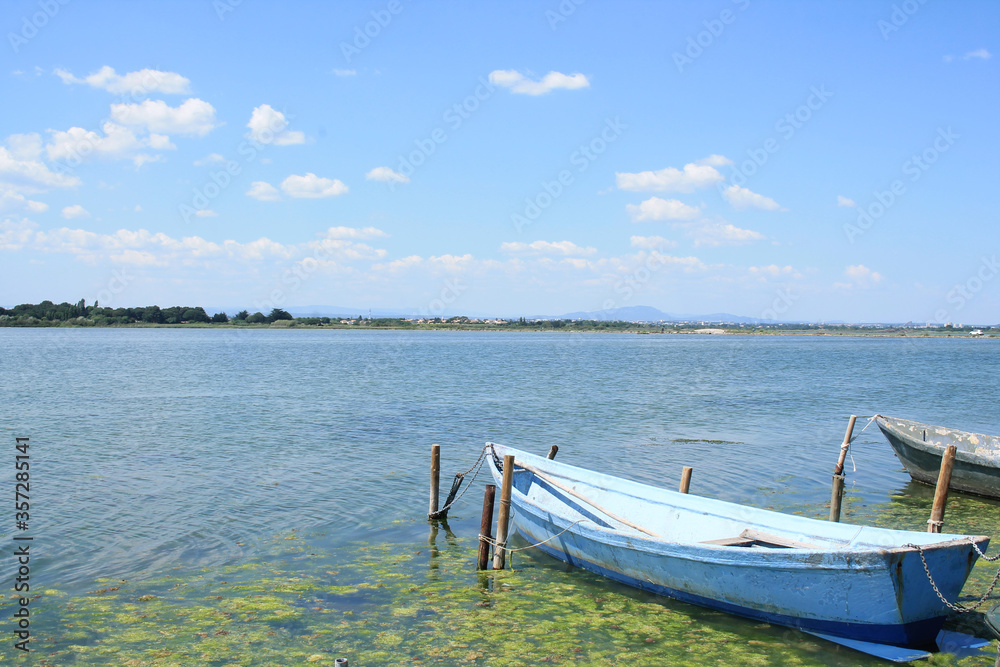 Fototapeta premium Villeneuve les Maguelone, a seaside resort in the south of Montpellier, Herault, France 