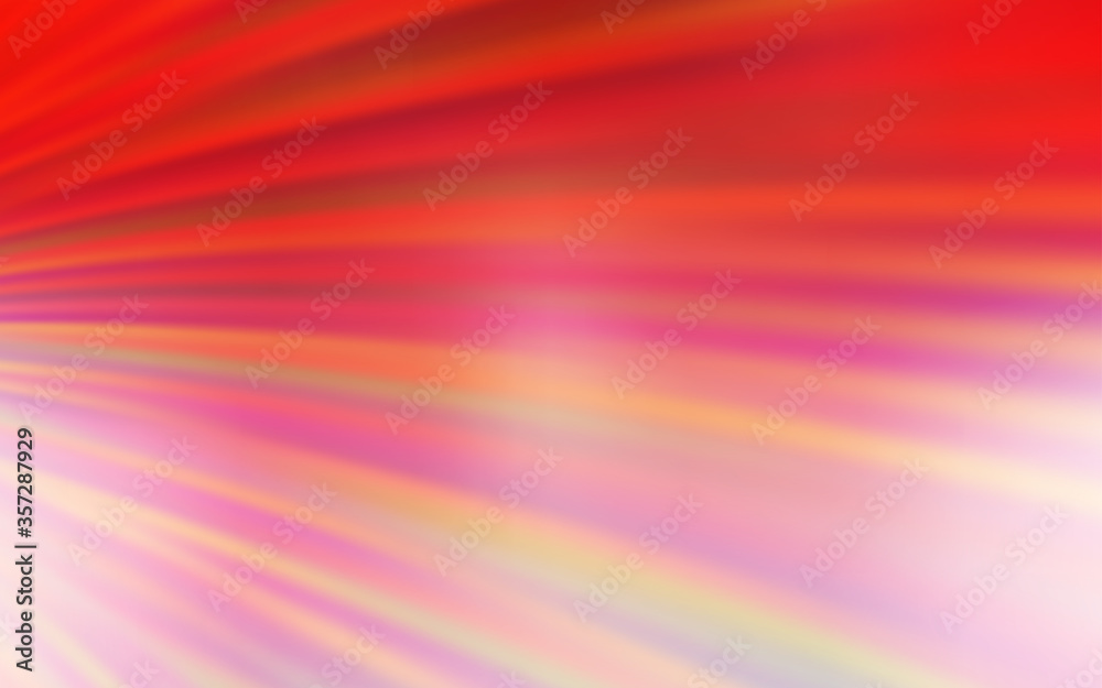 Light Red vector layout with curved lines. Light Red vector layout with curved lines.