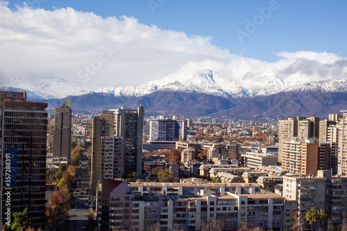 Santiago of Chile Los Andes 