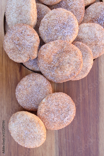 freshly baked biscochito cookies photo