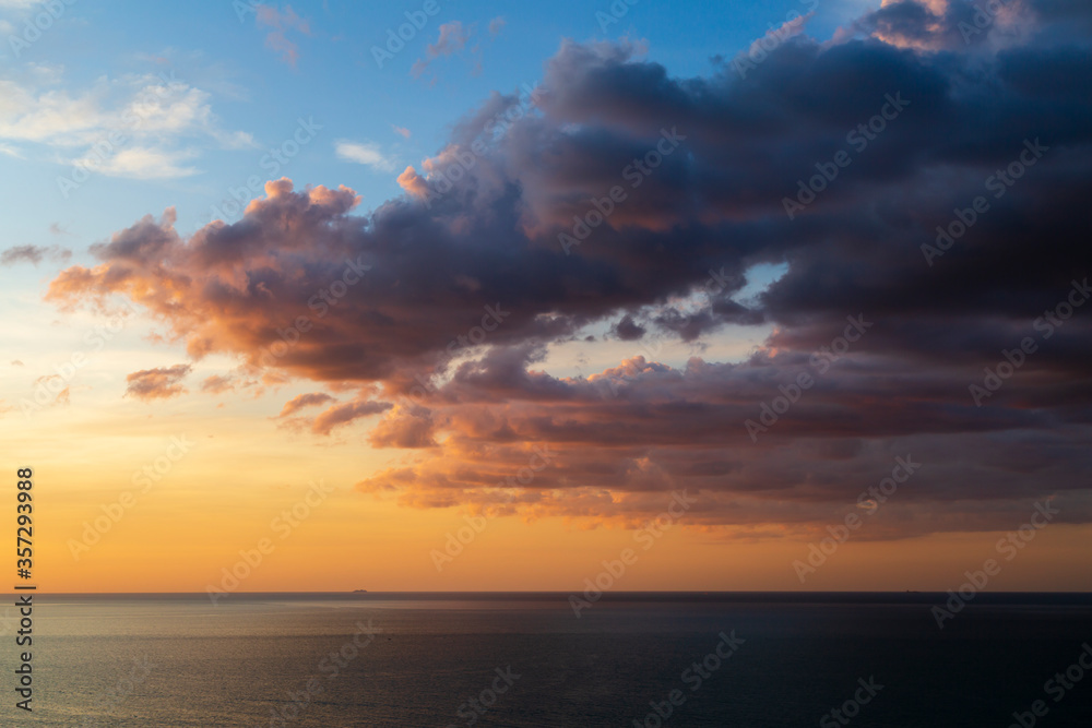 Batu Ferringhi Sunset Seascape Cloudscape