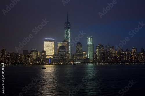 New York City skyline, New York, United States