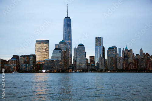 New York City skyline  New York  United States