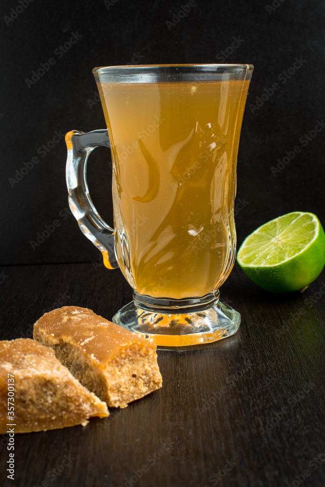 Sweet panela water Sweet panela water