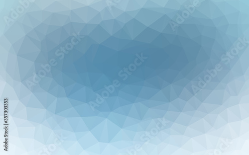 Light BLUE vector low poly texture.