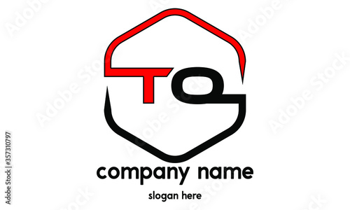 t and o or t o letter logo initial vector template.