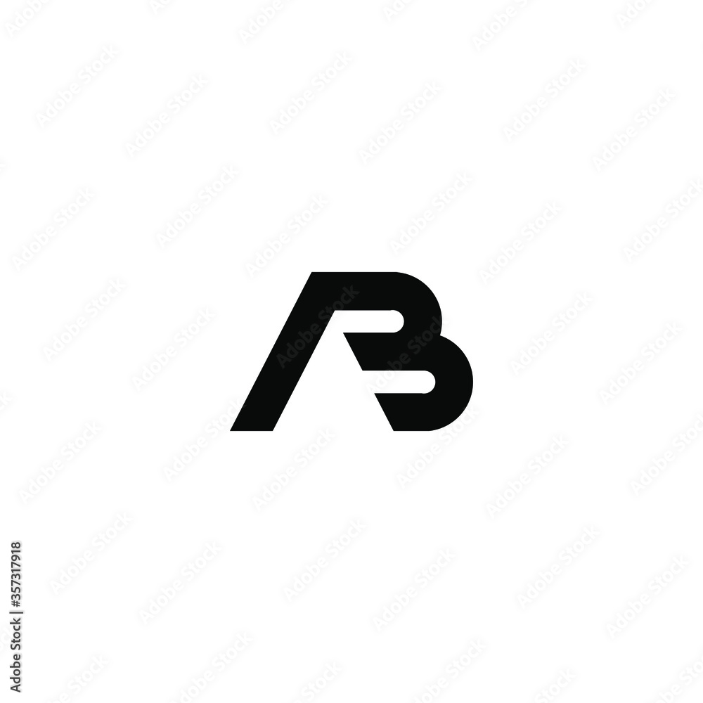 ab a b letter vector design logo ab a b letter vector design logo