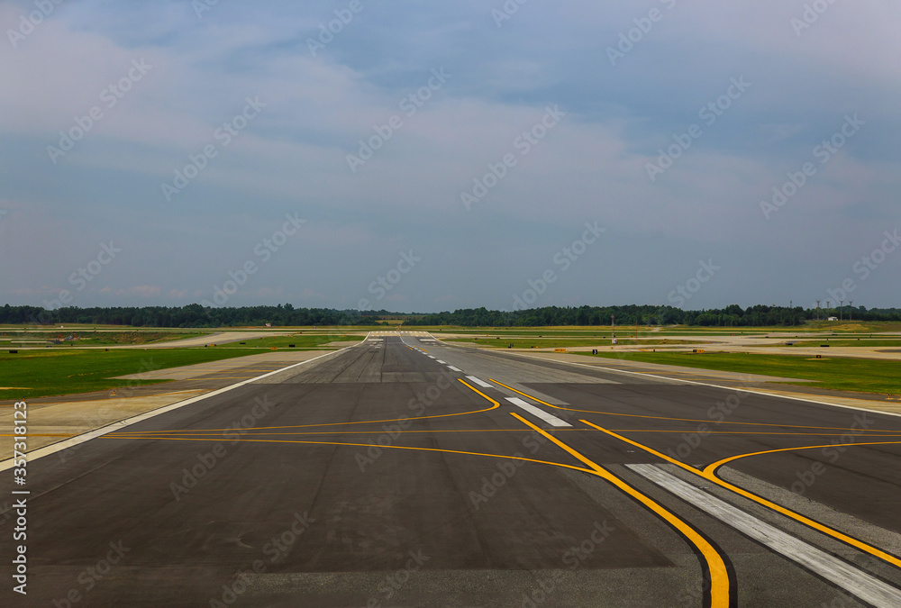 International Airport on the runway in airport is the international air gateway