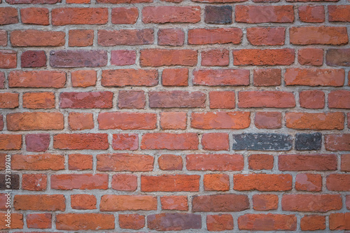 Red brick wall texture, brick texture