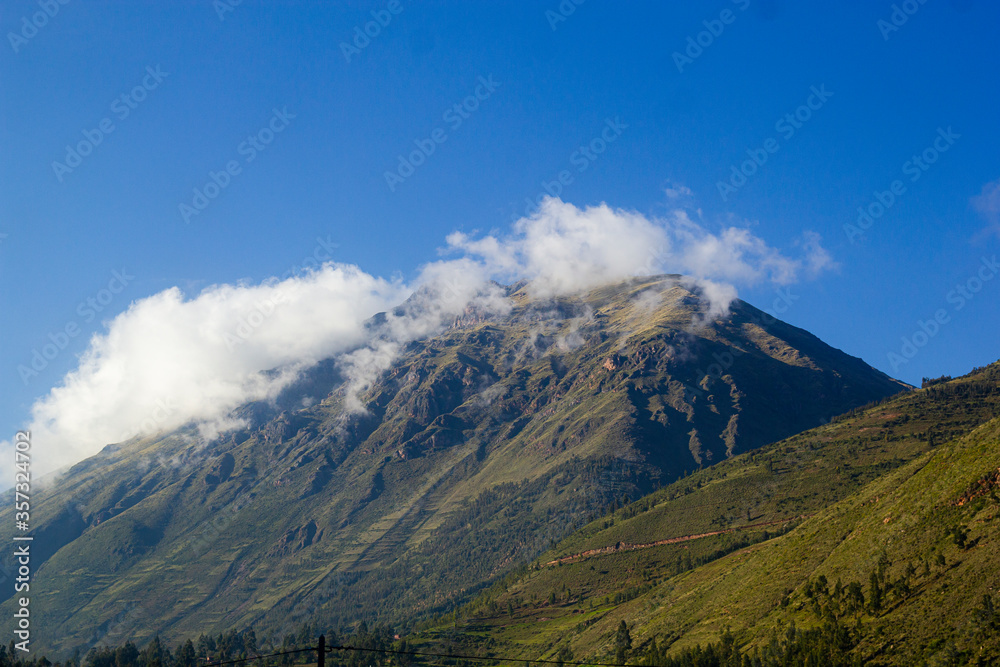 mountain and clouds mountain and clouds