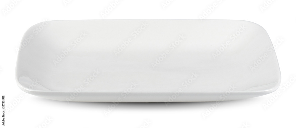 white plate isolated on white background white plate isolated on white background