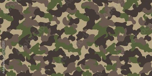 Camouflage background. Seamless pattern.Vector. 迷彩パターン