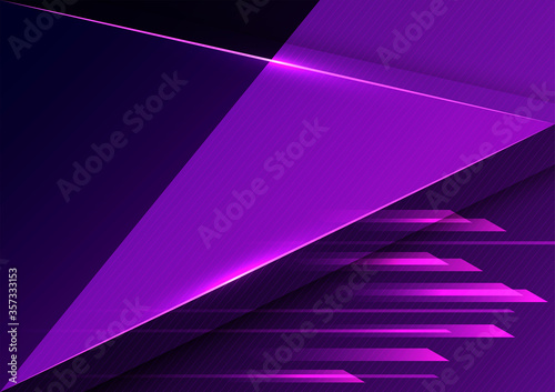 Speed motion futuristic purple background.