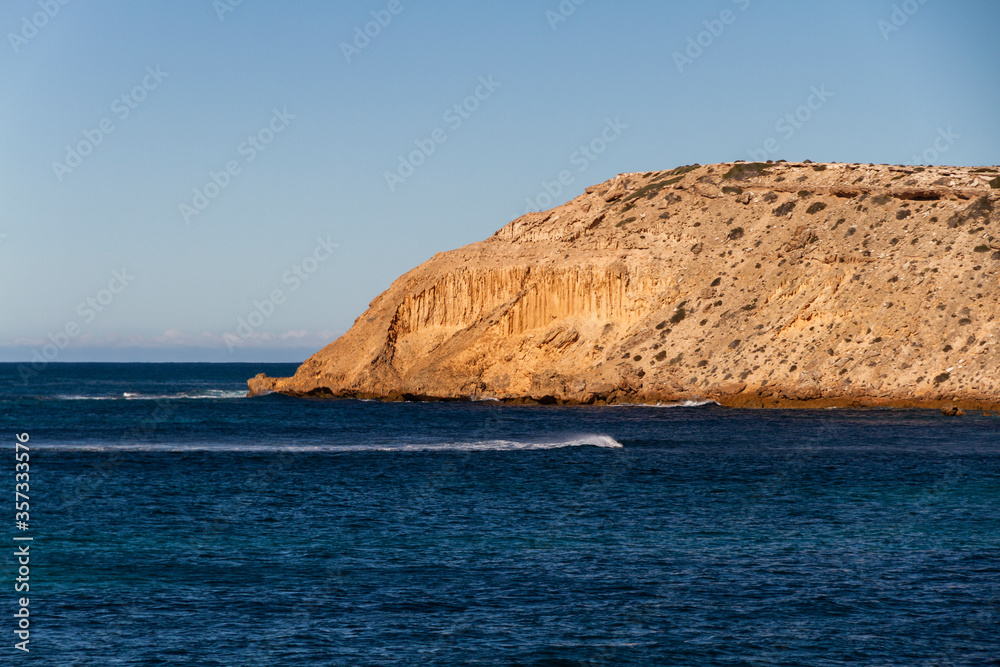 The surf, cliffs and islands around Fowlers Bay, South Australia