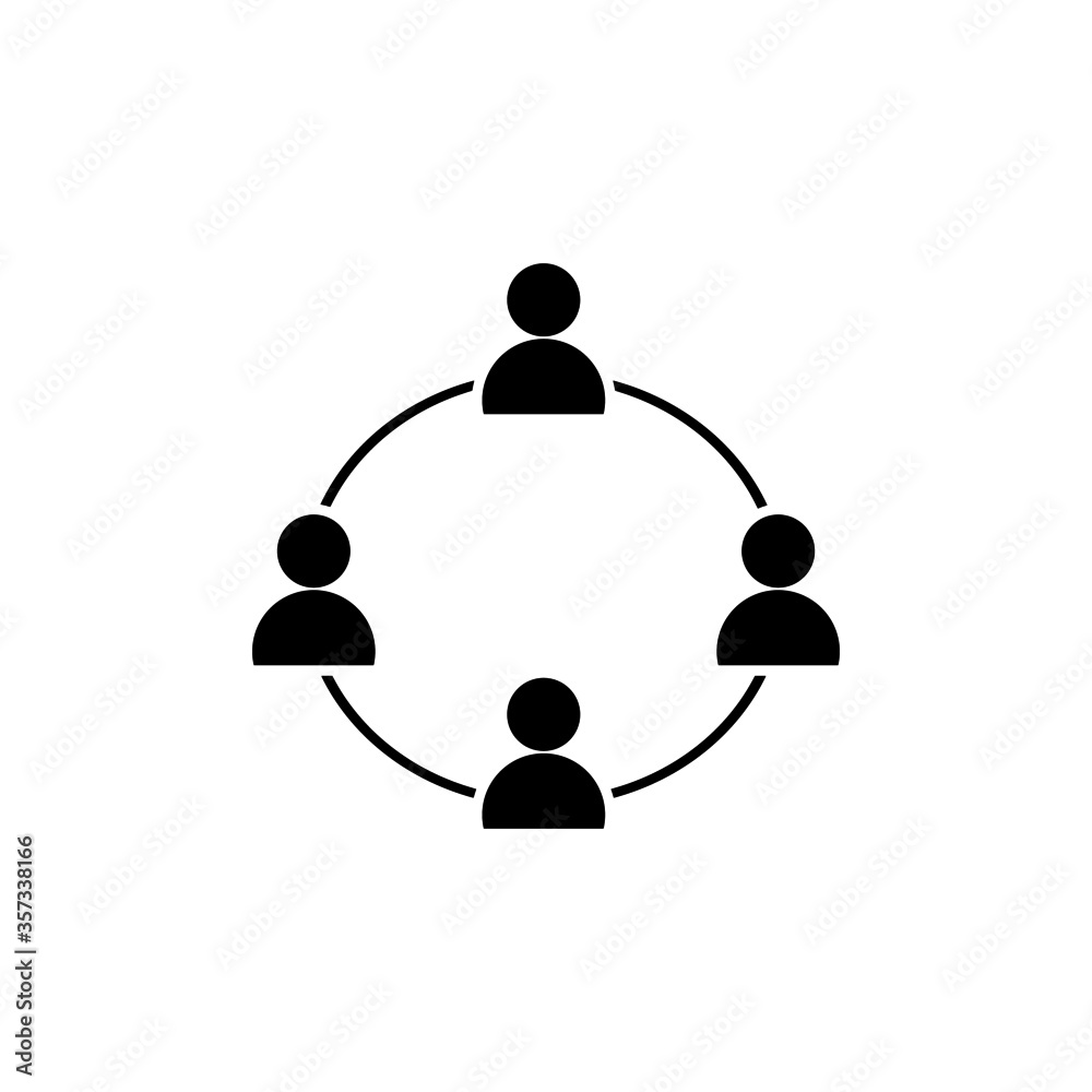 business people icon vector isolated business people icon vector isolated