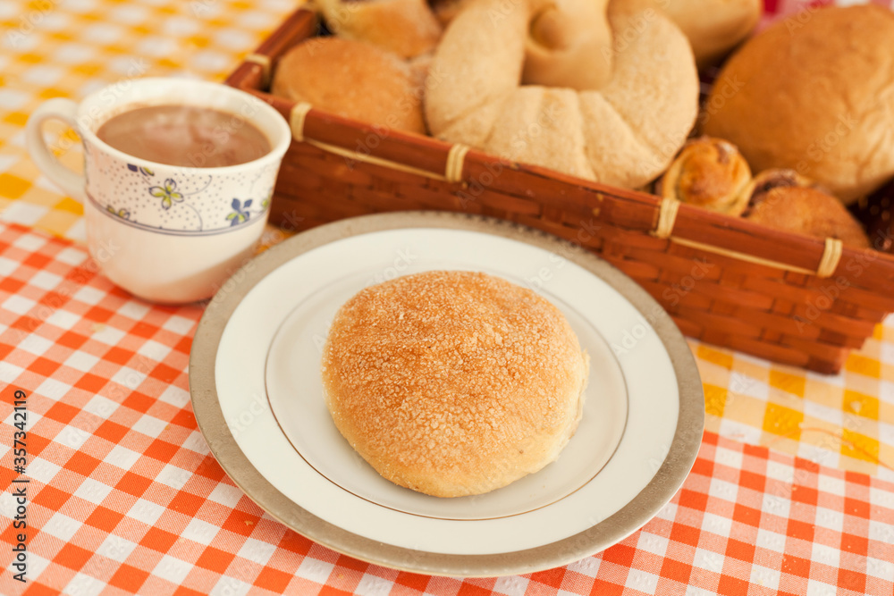 Delicious homemade traditional mexican bakery