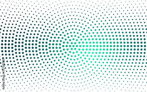 Light Green vector template with circles.