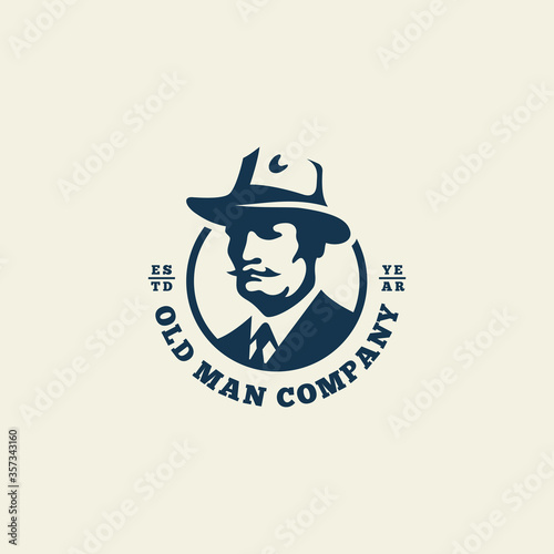 Old man logo