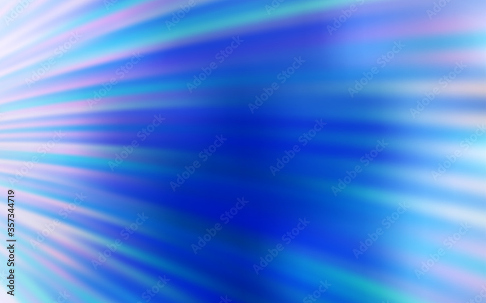 Light BLUE vector texture with curved lines.