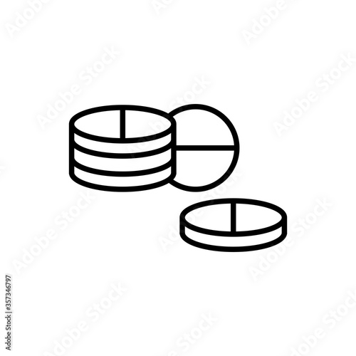 Pill Icon Vector design Template
