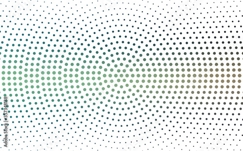 Light Blue, Green vector layout with circle shapes.