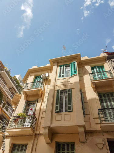 houses in Salonica city greece