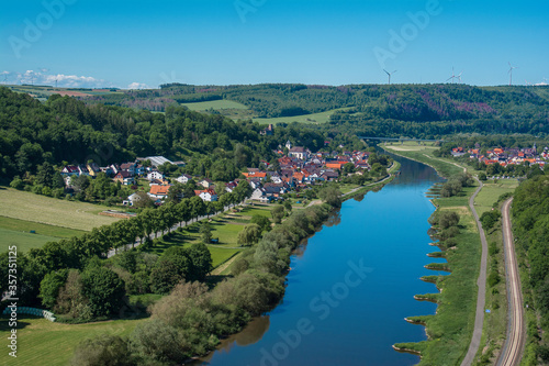 Der Weserskywalk bei Bad Karlshafen photo