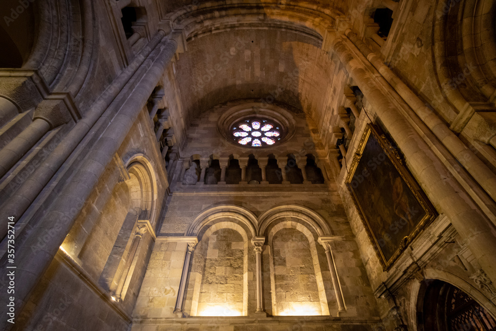 Ancient church interior